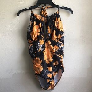 NWT tummy control one piece swimsuit